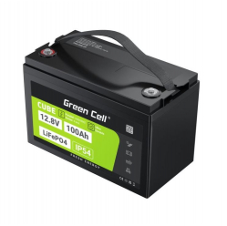 Akumulator Green Cell LiFePO4 100Ah 12V/12.8V 1280Wh