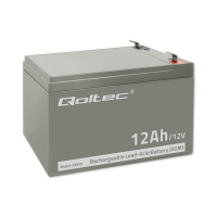 Akumulator Qoltec AGM 12V | 12Ah