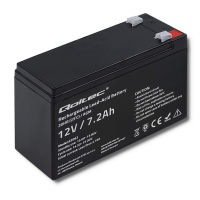 Akumulator Qoltec AGM 12V | 7.2Ah | max. 108A