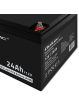 Akumulator Qoltec AGM | 12V | 24Ah | max.7.2A