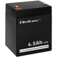 Akumulator Qoltec AGM | 12V | 4.5Ah | max.1.35A