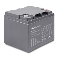 Akumulator Qoltec AGM | 12V | 45Ah | max. 13.5A