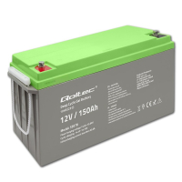 Akumulator Qoltec Deep Cycle | 12V | 150Ah