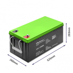 Akumulator Qoltec | 12V | 200Ah | GEL