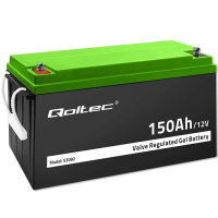 Akumulator Qoltec | 12V | 150Ah | GEL