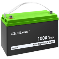 Akumulator Qoltec | 12V | 100Ah | GEL