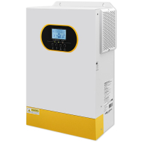 UPS Qoltec Hybrydowy inwerter solarny Off-Grid 6.2kVA | 6.2W | 120A | MPPT |LCD | BMS | Sinus