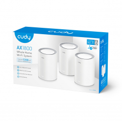 Router Cudy System WiFi Mesh M1800 3-Pack AX1800