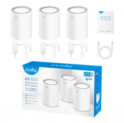 Router Cudy System WiFi Mesh M1800 3-Pack AX1800