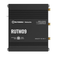 Router TELTONIKA LTE RUTM09 Cat6 2xSIM 1xWAN 3xLAN 4xGbE GNSS