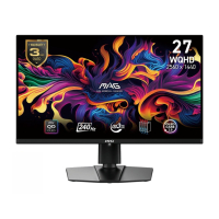 Monitor MSI MAG 271QPX QD-OLED E2 26.5 LED WQHD 240Hz czarny