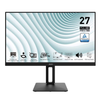 Monitor MSI PRO MP271AP 27 LED FHD Black