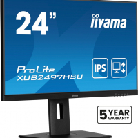 Monitor IIYAMA XUB2497HSU-B2 24 IPS HDMI DP USB Pivot