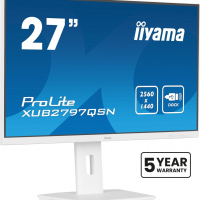 Monitor IIYAMA XUB2797QSN-W2 27 IPS QHD USB-c HDMI DP PD-USB RGB