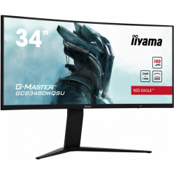 Monitor IIYAMA GCB3480WQSU-B1 34 VA UWQHD 0.4ms Curved HDMI DP USB VESA