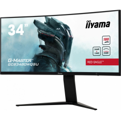 Monitor IIYAMA GCB3480WQSU-B1 34 VA UWQHD 0.4ms Curved HDMI DP USB VESA
