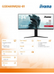 Monitor IIYAMA GCB3480WQSU-B1 34 VA UWQHD 0.4ms Curved HDMI DP USB VESA