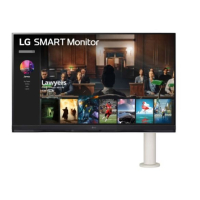 Monitor LG 32SQ780S-W 32 4K UHD Ergo