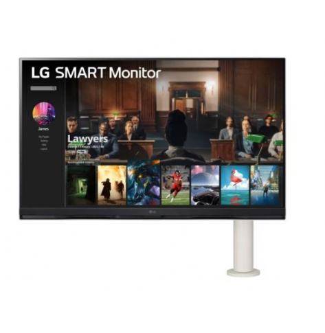Monitor LG 32SQ780S-W 32 4K UHD Ergo