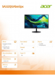 Monitor Acer SA322QUAbmiipx 32 IPS 1ms