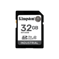Karta pamięci KINGSTON 32GB SDHC Industrial -40C to 85C C10 UHS-I U3 V30 A1 pSLC