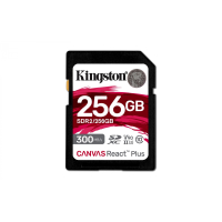 Karta pamięci KINGSTON 256GB Canvas React Plus SDXC UHS-II 300R-260W U3 V90-8K