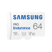 Karta pamięci SAMSUNG PRO Endurance microSD Class10 64GB R100-W30 do 35040h