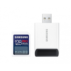 Karta pamięci SAMSUNG SD PRO Ultimate 128GB SD z czytnikiem