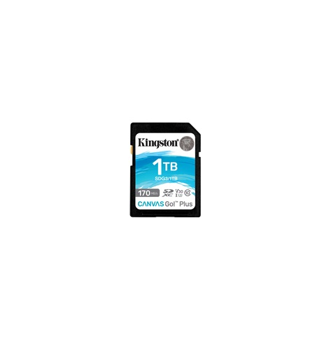 Karta pamięci KINGSTON 1TB SDXC Canvas Go Plus 170R C10 UHS-I U3 V30