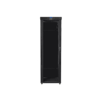 Szafa serwerowa LANBERG RACK STOJaCA 19 47U 800X1000 CZARNA DRZWI SZKLANE LCD  FLAT PACK