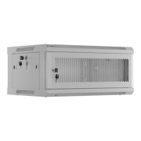 Szafa serwerowa Lanberg 19 cali 4U 600x450 szara drzwi perforowane flat pack