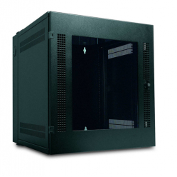 Szafa serwerowa APC AR100 APC wiszaca rack 19 13U NetShelter WX  przeszklone drzwi  - czarna