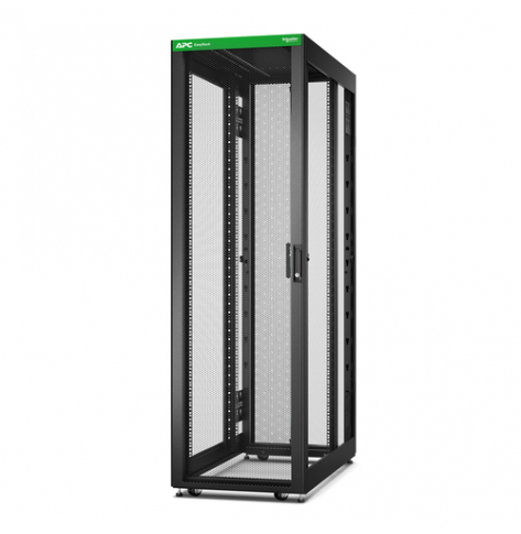 Szafa serwerowa APC Easy Rack 42Ux600x1200 with Roof castors feet and 4Brackets No Side panels Bottom czarna