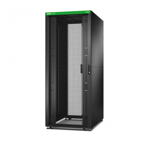 Szafa serwerowa APC Easy Rack 42Ux800x1200 Roof Side panel castors feet No Bottom 4 Brackets czarna