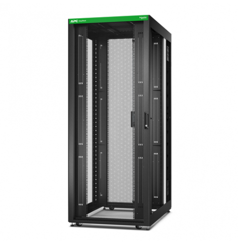 Szafa serwerowa APC Easy Rack 42Ux800x1200 with Roof castors feet and 4Brackets No Side panels Bottom czarna