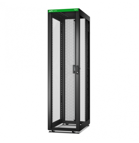 Szafa serwerowa APC Easy Rack 48Ux600x1000 with Roof castors feet and 4Brackets No Side panels Bottom czarna