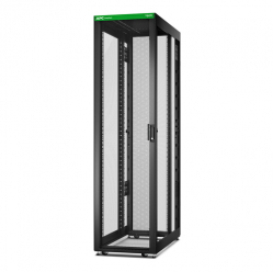 Szafa serwerowa APC Easy Rack 48Ux600x1200 with Roof castors feet and 4Brackets No Side panels Bottom czarna