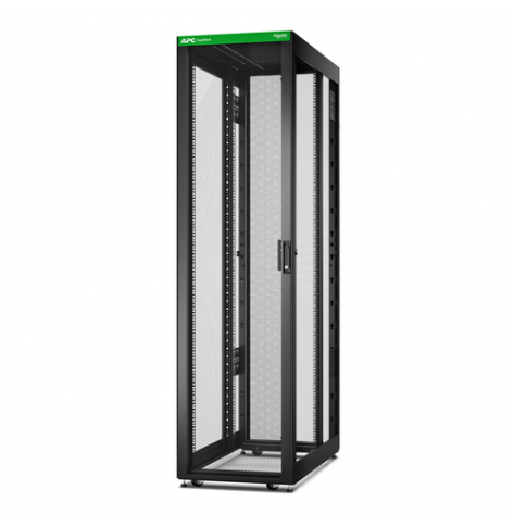 Szafa serwerowa APC Easy Rack 48Ux600x1200 with Roof castors feet and 4Brackets No Side panels Bottom czarna