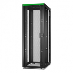 Szafa serwerowa APC Easy Rack 48Ux800x1200 with Roof castors feet and 4 Brackets No Side panels Bottom czarna
