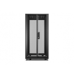 Szafa serwerowa APC Easy Rack 600mm 24U 1000mm with Roof Side panel castors feet and 4 Brackets No Bottom czarna