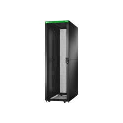 Szafa serwerowa APC Easy Rack 600mm 42U 1000mm with Roof Side panel castors feet and 4 Brackets No Bottom czarna