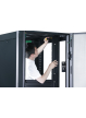 Szafa serwerowa APC Easy Rack 600mm 42U 800mm with Roof Side panel castors feet and 4 Brackets No Bottom czarna