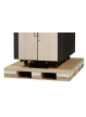 Szafa serwerowa APC NetShelter CX 18U Secure Soundproof Server Room in a Box Enclosure - Shock Packaging
