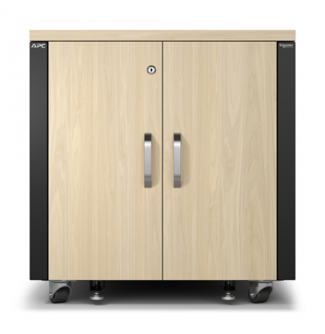Szafa serwerowa APC NetShelter Soundproof Server Rack 12U 110-240V 783H x 750W x 1134D mm Maple