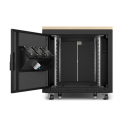 Szafa serwerowa APC NetShelter Soundproof Server Rack 12U 110-240V 783H x 750W x 1134D mm Maple