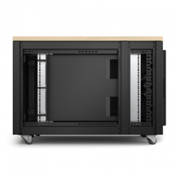 Szafa serwerowa APC NetShelter Soundproof Server Rack 12U 110-240V 783H x 750W x 1134D mm Maple