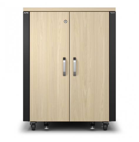Szafa serwerowa APC NetShelter Soundproof Server Rack 17U 230V 1000H x 750W x 1134D mm Maple