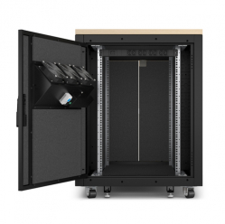 Szafa serwerowa APC NetShelter Soundproof Server Rack 17U 230V 1000H x 750W x 1134D mm Maple