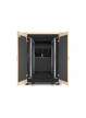 Szafa serwerowa APC NetShelter Soundproof Server Rack 17U 230V 1000H x 750W x 1134D mm Maple