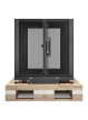 Szafa serwerowa APC NetShelter SX 12U Server Rack Enclosure 600mm x 1070mm w  Sides czarna Shock Packaging
